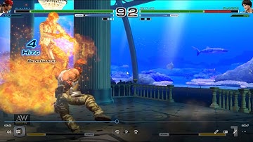 Ralf vs Kyo - The King of Fighters XIV Combos KOF 14