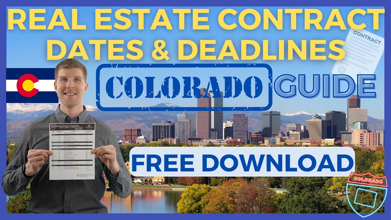 Real Estate Contract Dates And Deadlines Guide (Free Download)