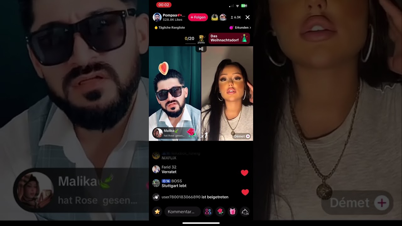 Rambo Und Demet wieder live Und Ex Von Bayan Hat Kontakt mit Demet