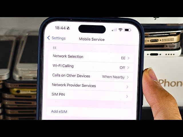 How To Add Second eSIM to iPhone 15 Pro Max - YouTube