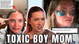 this boy mom is OUT OF CONTROL...