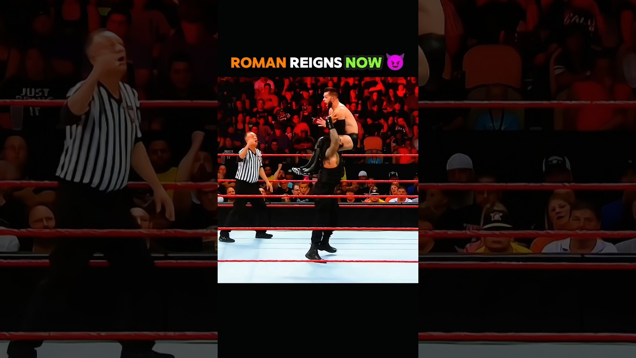 Roman reigns then 🥹but what for last Roman reigns😱 power of Roman reigns💪