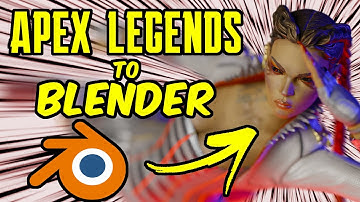How to Extract APEX LEGENDS models to BLENDER in 2023 with Texturing and Posing