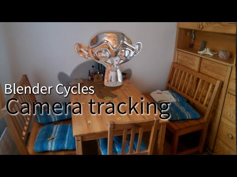 Blender Cycles - Camera tracking & real reflections