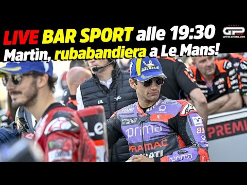 LIVE Bar Sport alle 19:30 - Martìn, rubabandiera a Le Mans!