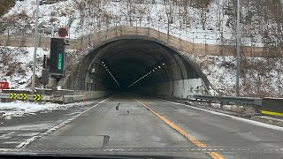 令和6年1月28日 8:40 恵那山トンネル（上り） - YouTube