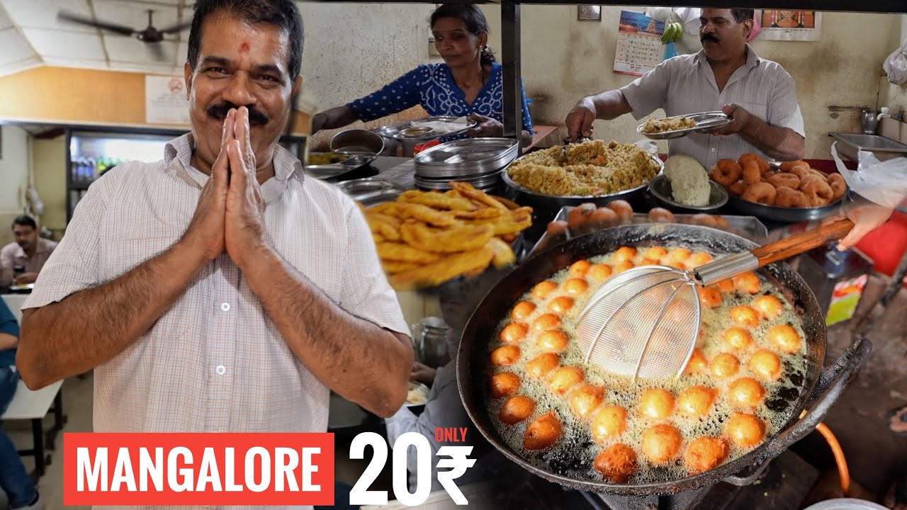 Cheapest Breakfast Of Mangalore - Only 20₹/- | Indian Food Explorer 