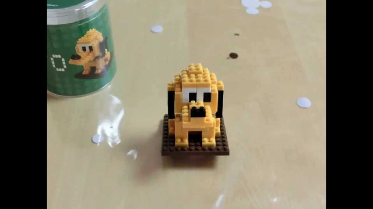 Nanoblock ディズニー プルートの組み立て Youtube