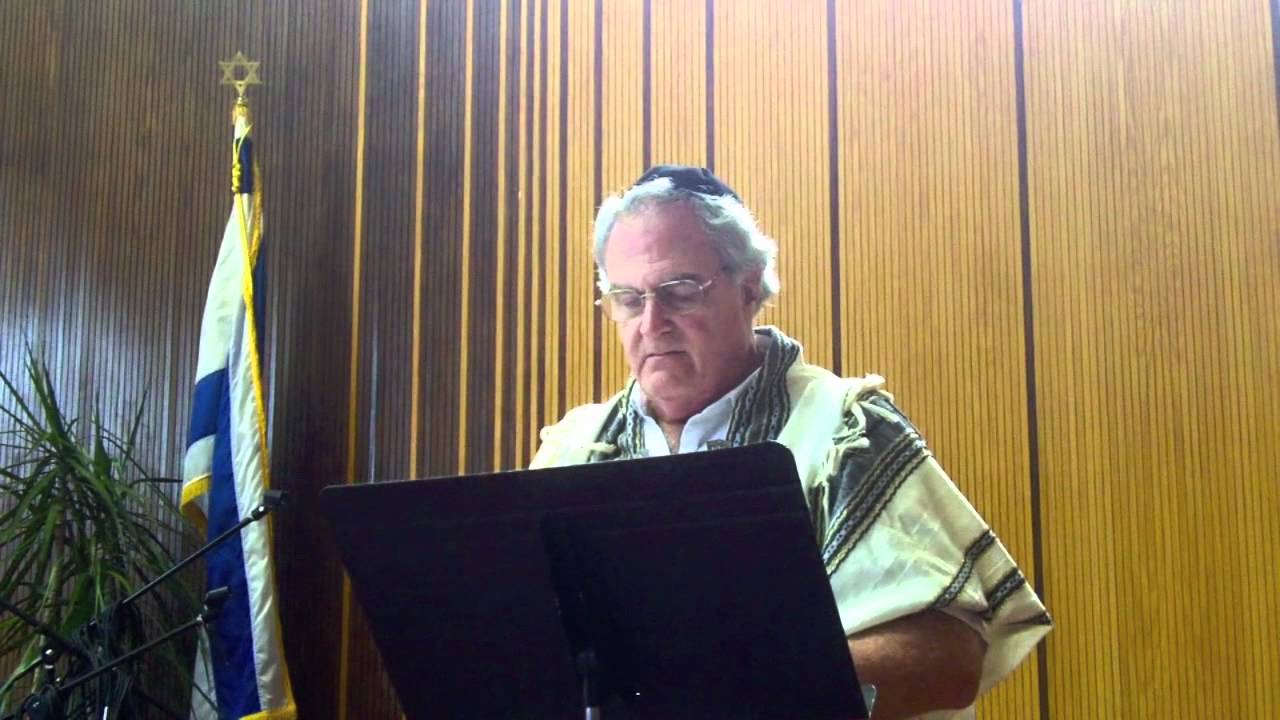 Allen Peck chants Kol Nidre in honor of Elaine L. Peck YouTube