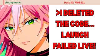 Feminist Director of Engineering Deleted Code Repository. Product Launch Failed Live