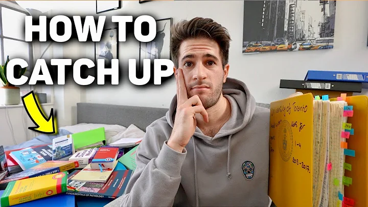 How to CATCH UP ON SCHOOL WORK when you've fallen behind