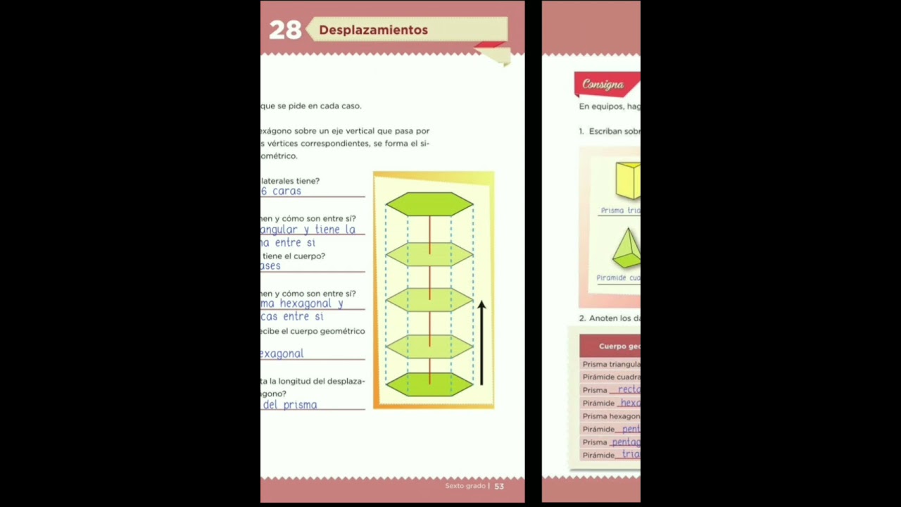 PAGINAS DEL LIBRO DE MATEMATICAS SEXTO GRADO - YouTube