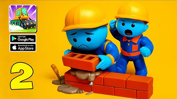 Home Builder 3D - Gameplay Walkthrough Part 2 - Build Your House (iOS, Android)