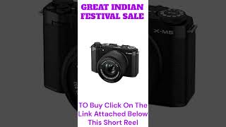 Fujifilm X-M5 26.1MP APS-C X-Trans CMOS 4 with 15-45 f/3.5-5.6 Lens|Retro |6.2k vlogging