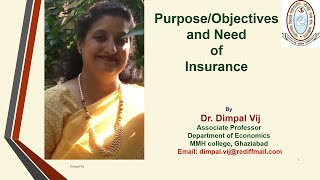 Video 4: Purpose and Need of Insurance