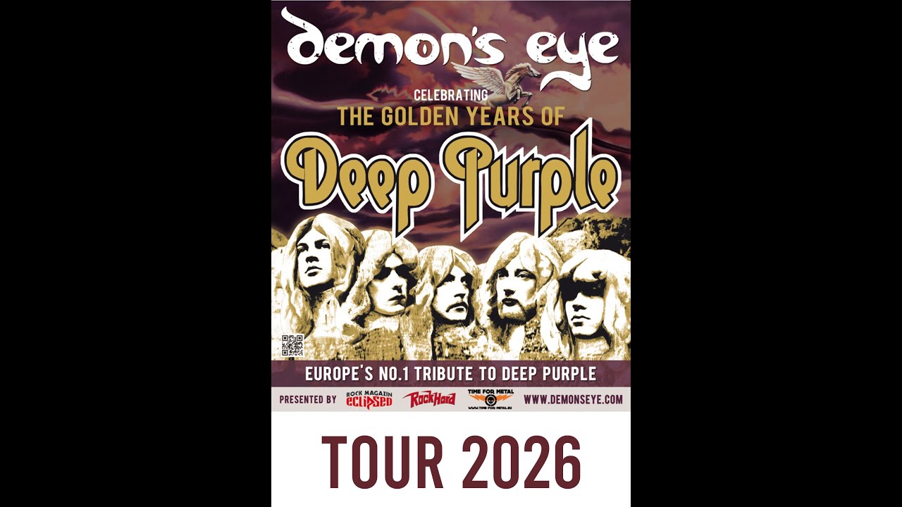 Demon's Eye-Probe für die THE GOLDEN YEARS OF DEEP PURPLE TOUR 2026