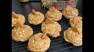 Soft Gooey Biscoff Chocolate Chip Cookies//Homemade Biscoff Cookies @MasofsKitchen 