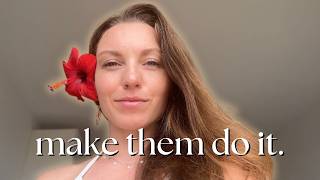make someone do what you want them to do!!!