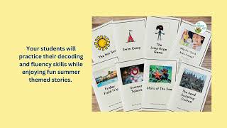 Summer Decodable Readers | Emily Gibbons | The Literacy Nest