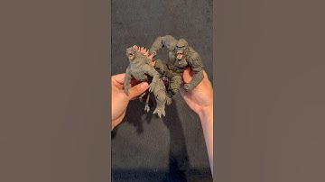 HIYA KONG REVIEW 🔥🔥 #collection #godzilla #actionfigures #kong #fyp #review #hiya