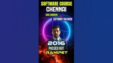 Best Online Software Course in Chennai | Civil Engineering to Software Engineer | 📊Data Analyst Jobs