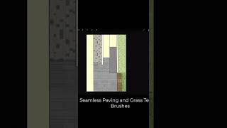 Draw paving texture in Procreate iPad #landscapedesign #landscapearchitecture #procreate