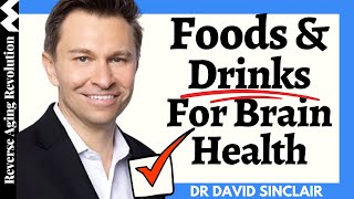 DRINK THIS Regularly For 35% LESS RISK To Get Dementia!!! | Dr David Sinclair Interview Clips Resimi