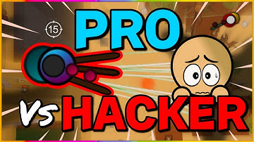 Epic battle with HACKER and TEAMER using AWM-S! | Surviv.io Desert | I HATE HACKER SERIES