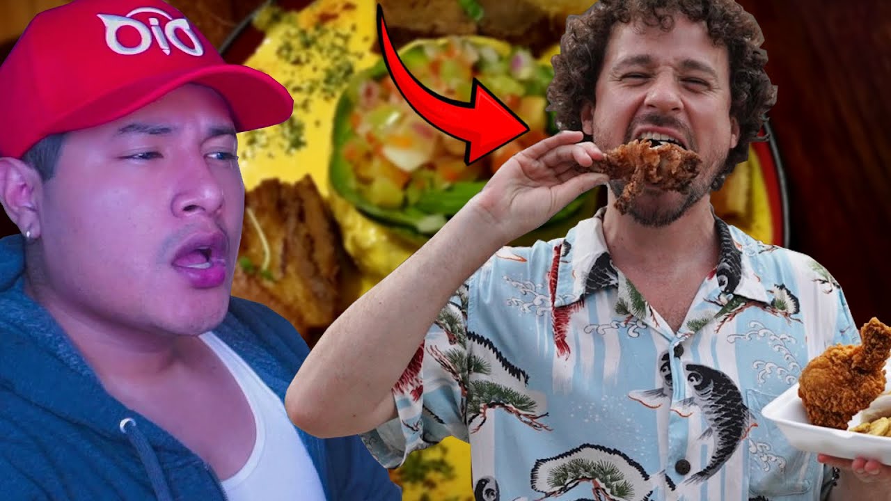 LUISITO COMUNICA Probando comida callejera en REPÚBLICA DOMINICANA 🇩🇴 | ¡REACCION!