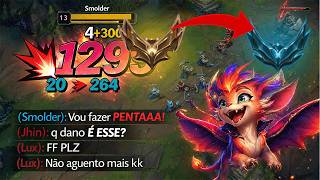 LIVE ON ✅ ADC tentado pegar PLATINA - Jogando FLEX + SOLO/DUO !PIX #PARTE2