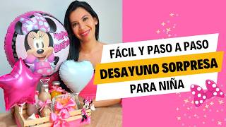 Desayuno Sorpresa Para Niña Hija Cómo Hacer Desayuno Sorpresa Infantil Fácil