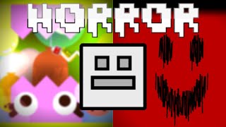 Geometry Dash Levels are SCARY! A GD Documentary / History (Man Man, Peaceful, and Red Rooms)