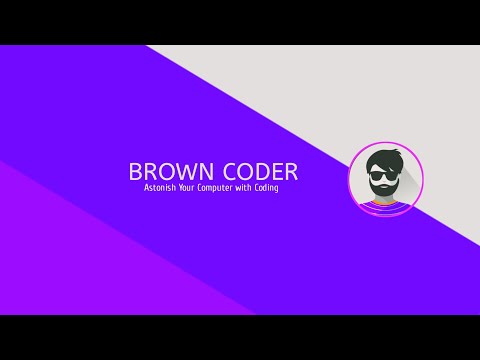 Brown Coder | Trailer Video | Astonish Your Computer With Coding