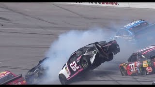 Watch every angle of the Big One including Brendan Gaughan's wild flip | NASCAR at Talladega