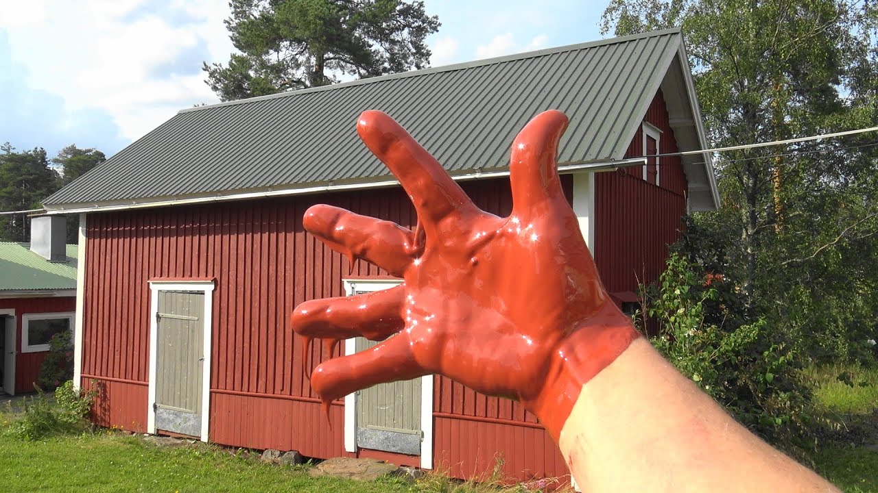 Maaliruisku ulkomaalauksessa | The simple paint sprayer