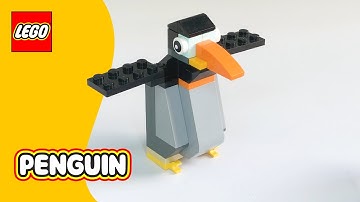 LEGO Classic Penguin Building Instructions DIY 003