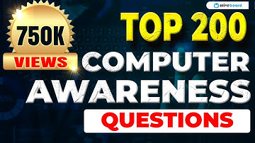 Top 200 Computer Awareness Questions | RRB PO Computer | RRB Clerk Computer | Olivebaord