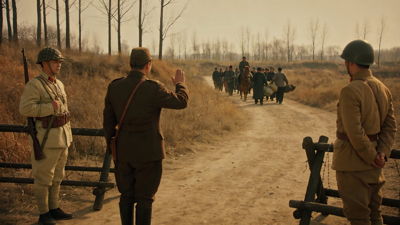 敵軍半路攔截車隊，殊不知這是八路軍假扮！