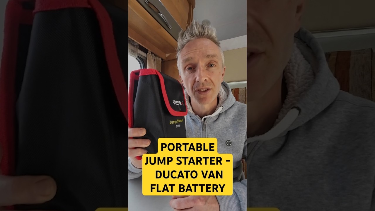 Best Portable Jump Starter - How to jump-start a dead battery  Ducato - location & connection points