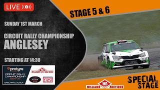 LIVE! Lee Holland Stages - Stage 5 & 6 - Protyre Circuit Rally Championship 2025/26 @SpecialStage