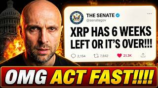 XRP DEADLINE!!! THE SENATE JUST ORDERED XRP HAS 6 WEEKS LEFT?!?!!?