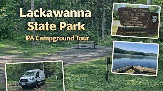 Lackawanna State Park PA Campground Tour | Carpenter Town Camping Area in Pennsylvania