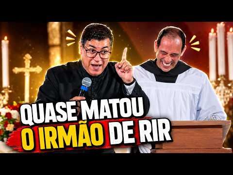 Brother Luis Maria almost fell over laughing at this story about Father Chrystian Shankar.