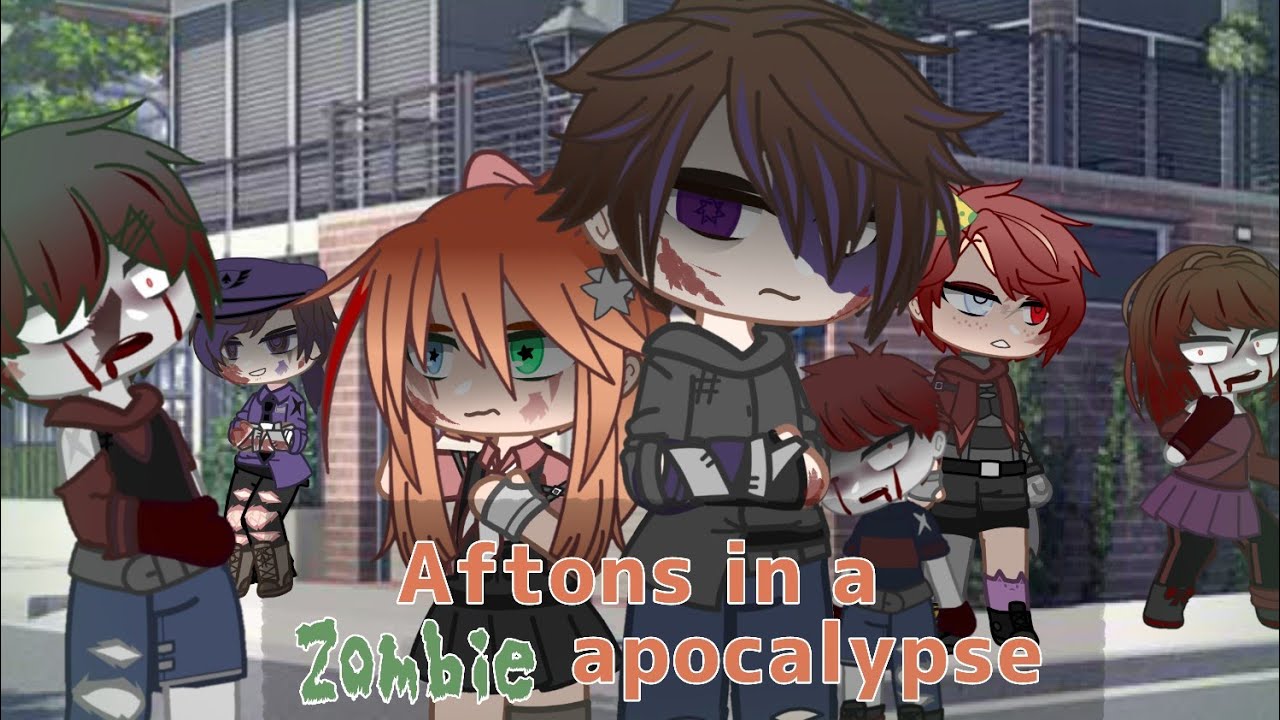 [FNAF] Aftons in a zombie apocalypse //Ships + Blood//