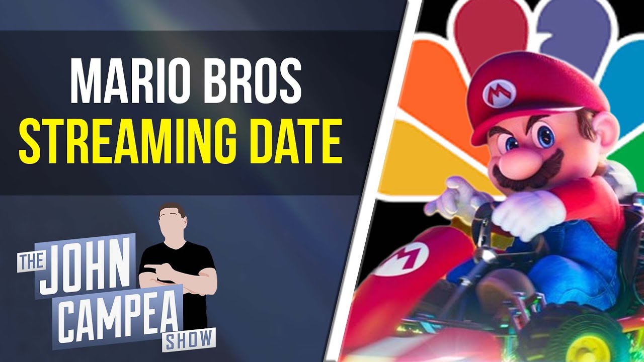 Super Mario Bros Announces Streaming Date - YouTube
