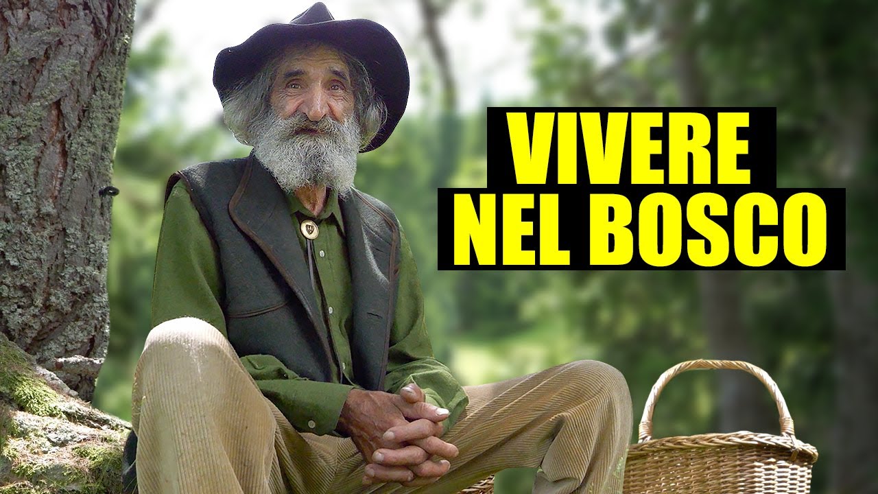 L'UOMO dei BOSCHI che VIVE con le ERBE che RACCOGLIE - thepillow