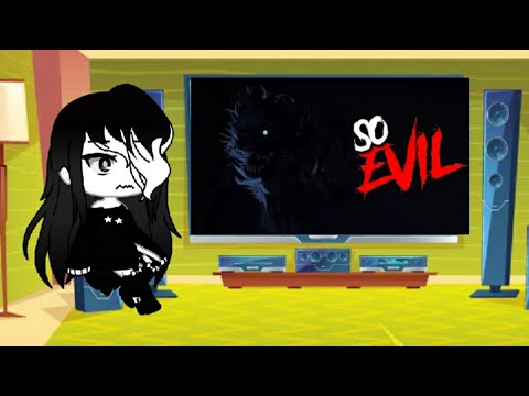 fnaf 1+puppet reacts to so evil