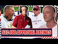 SEC Job Approval Ratings...Warning Signs Ahead? - Josh Pate's College Football Show