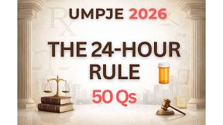 UMPJE 2026: The 24-Hour Rule for Pharmacy Theft & Loss