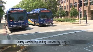 Milwaukee County considering adding bus security rangers